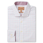 Schoffel Buckden Tailored Mens Shirt - Blue/Pink Check - William Powell