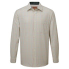 Schoffel Burnham Tattersall Classic Mens Shirt - Olive Tattersall - William Powell