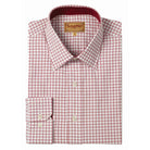 Schoffel Cambridge Tailored Sporting Fit Mens Shirt - Red - William Powell