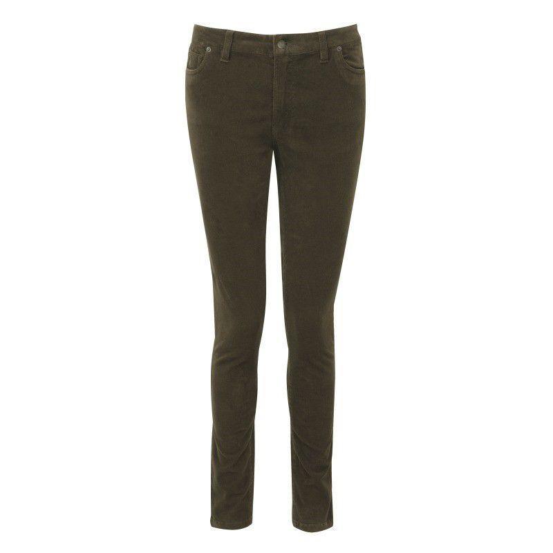 Schoffel Cheltenham Ladies Cord Jeans - Forest - William Powell