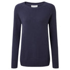 Schoffel Cornwall Cotton Crew Ladies Jumper - Washed Navy - William Powell