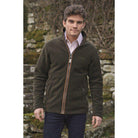 Schoffel Cottesmore Fleece Jacket - Dark Olive - William Powell