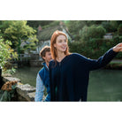 Schoffel Devon Merino Ladies Jumper - Navy - William Powell