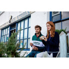 Schoffel Exeter Heritage 1/4 Zip Jumper - Navy - William Powell