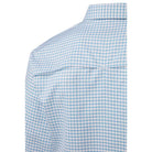 Schoffel Findhorn Technical Mens Fishing Shirt - Mykonos Blue Check - William Powell