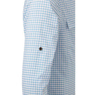 Schoffel Findhorn Technical Mens Fishing Shirt - Mykonos Blue Check - William Powell