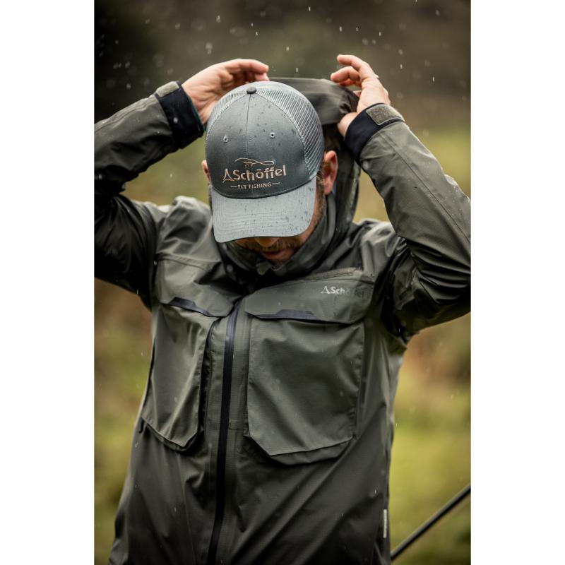 Schoffel Fly Fishing Mens Trucker Cap - Loden - William Powell