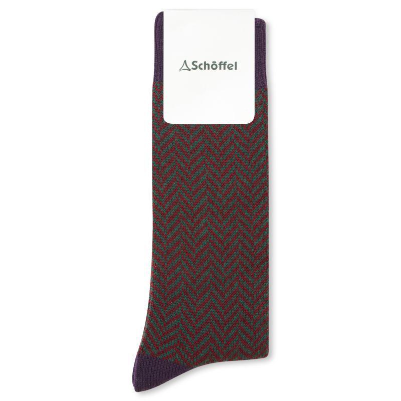 Schoffel Halkirk Socks - Purple (UK7-11) - William Powell