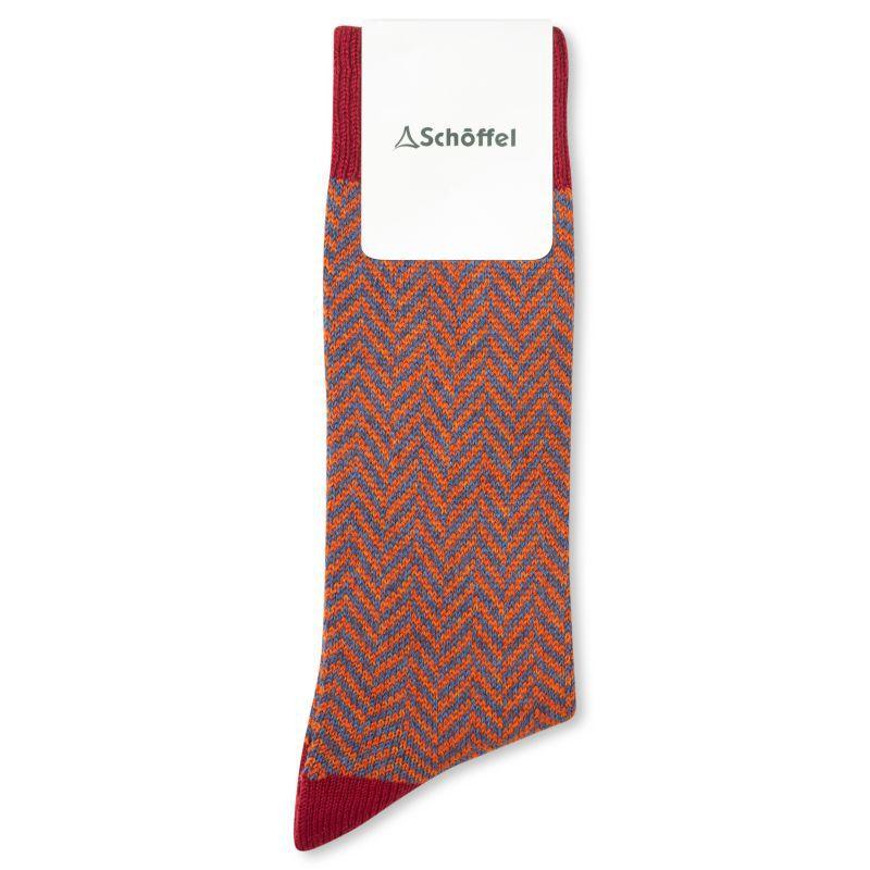 Schoffel Halkirk Socks - Red (UK7-11) - William Powell