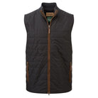 Schoffel Hybrid Mens Gilet - Charcoal - William Powell