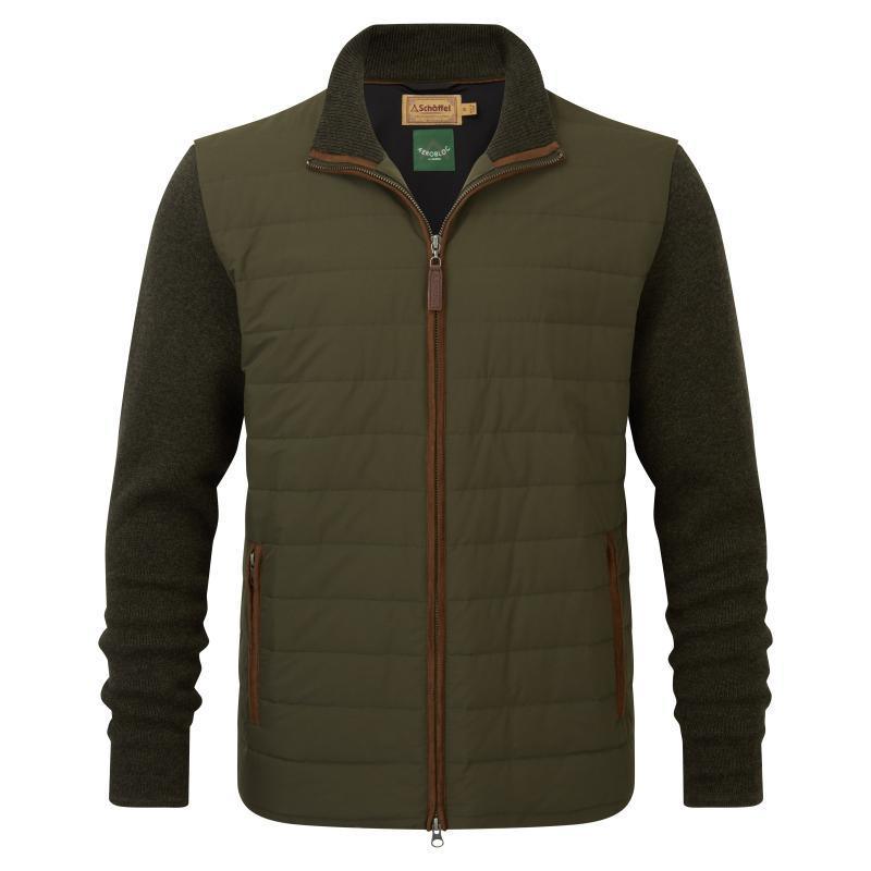 Schoffel Hybrid Mens Jacket - Loden - William Powell