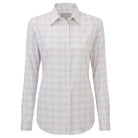 Schoffel Ladies Ashley Tattersall Shirt - Dusty Pink/Chilli/Green/Grey - William Powell