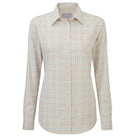 Schoffel Ladies Ashley Tattersall Shirt - Grey/Chilli/Mole/Cobalt - William Powell