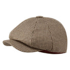 Schoffel Ladies Newsboy Cap - Houndstooth Tweed - William Powell