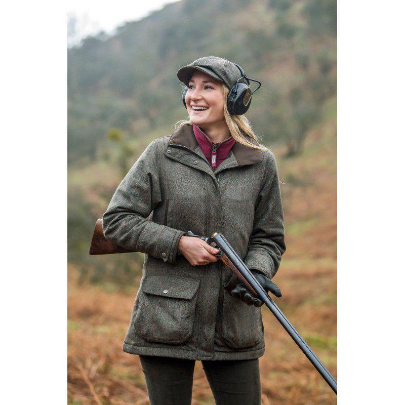 Schoffel Ladies Ptarmigan Tweed Coat - Cavell Tweed - William Powell