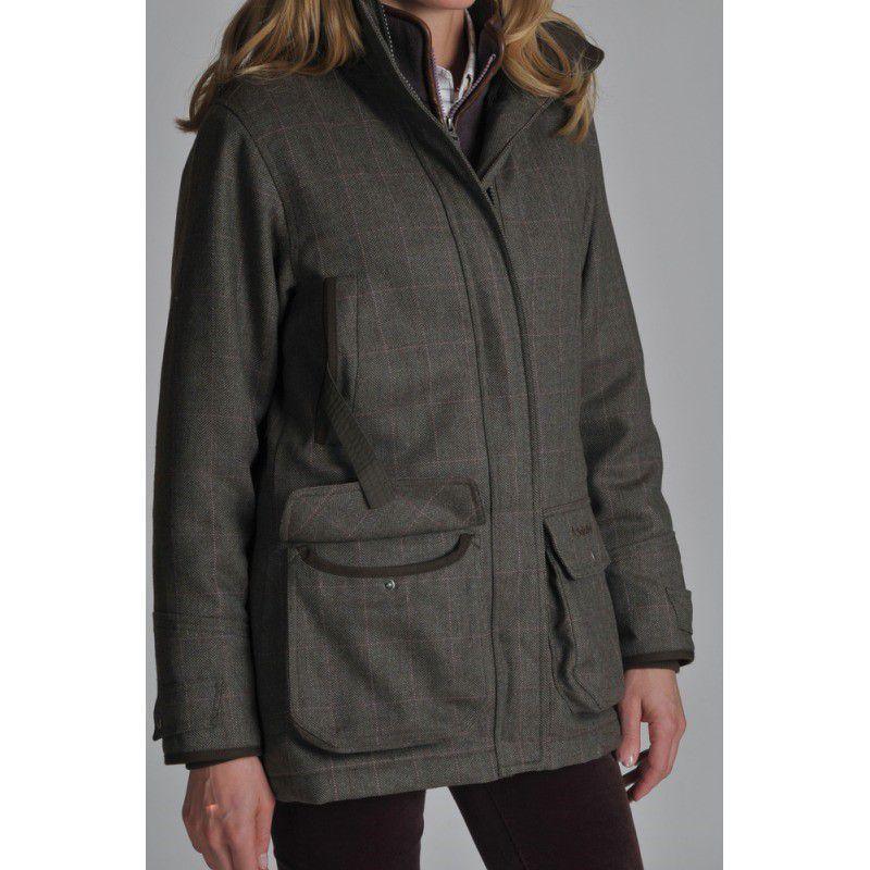 Schoffel Ladies Ptarmigan Tweed Coat - Cavell Tweed - William Powell