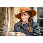 Schoffel Ladies Sofia Hat - Tan One Size (Adjustable) - William Powell