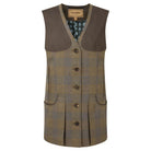 Schoffel Ladies Tweed Shooting Vest - Iona Tweed - William Powell