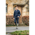 Schoffel Lambswool Aerobloc 1/4 Zip Neck Jumper - Navy - William Powell