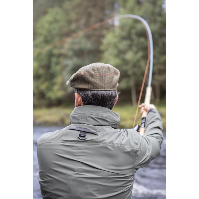Schoffel Mayfly Fly Fishing Mens Jacket - River Green - William Powell
