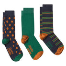 Schoffel Mens Bamboo Socks (Box of 3) 7-11 UK - Rust Spot - William Powell