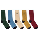 Schoffel Mens Bamboo Socks (Box of 5) 7-11 UK - Oat Mix - William Powell