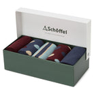 Schoffel Mens Bamboo Socks (Box of 5) 7-11 UK - Pale Blue Mix - William Powell