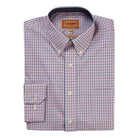 Schoffel Morston Shirt - Navy/Pink Micro - William Powell