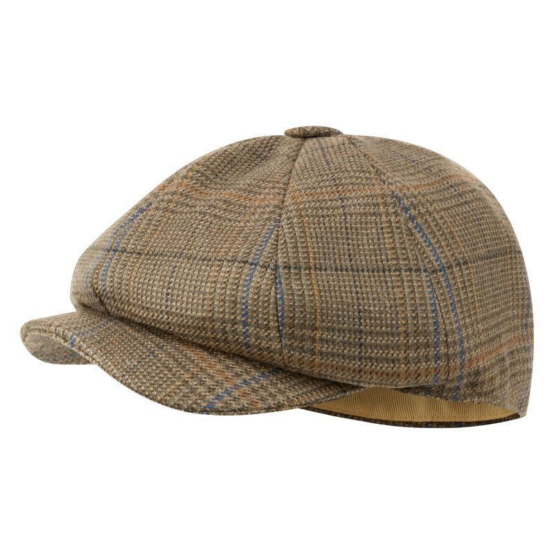 Schoffel Newsboy Mens Cap - Arran Tweed - William Powell