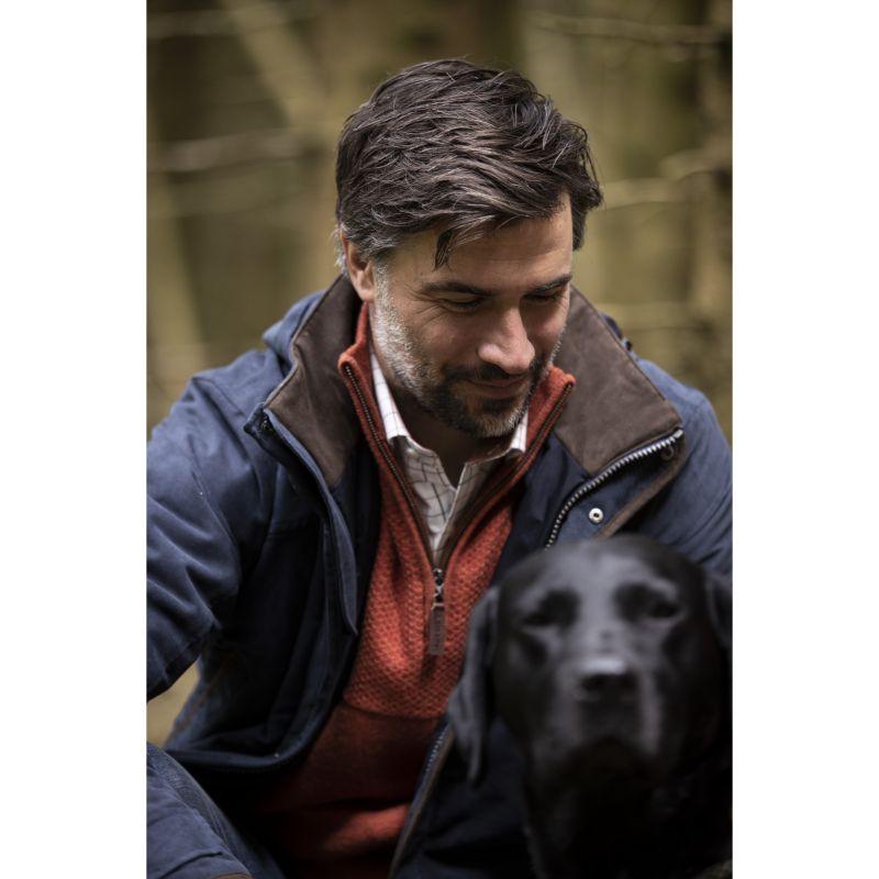 Schoffel Oundle Mens Country Waterproof Coat - Navy