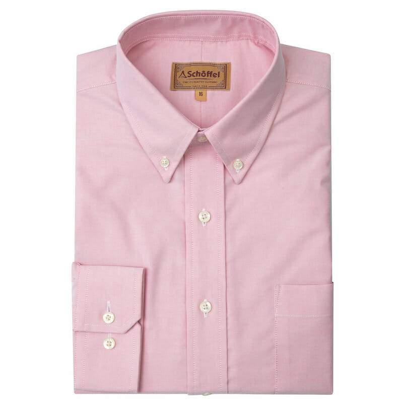 Schoffel Oxford Shirt - Pink - William Powell