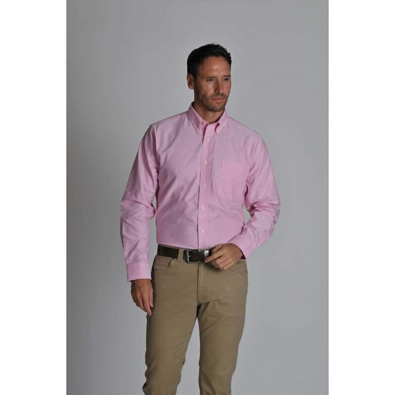 Schoffel Oxford Shirt - Pink - William Powell