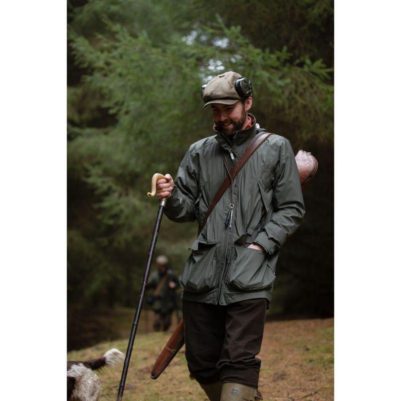 Schoffel Ptarmigan Cirrus Mens Waterproof Coat - River Green - William Powell