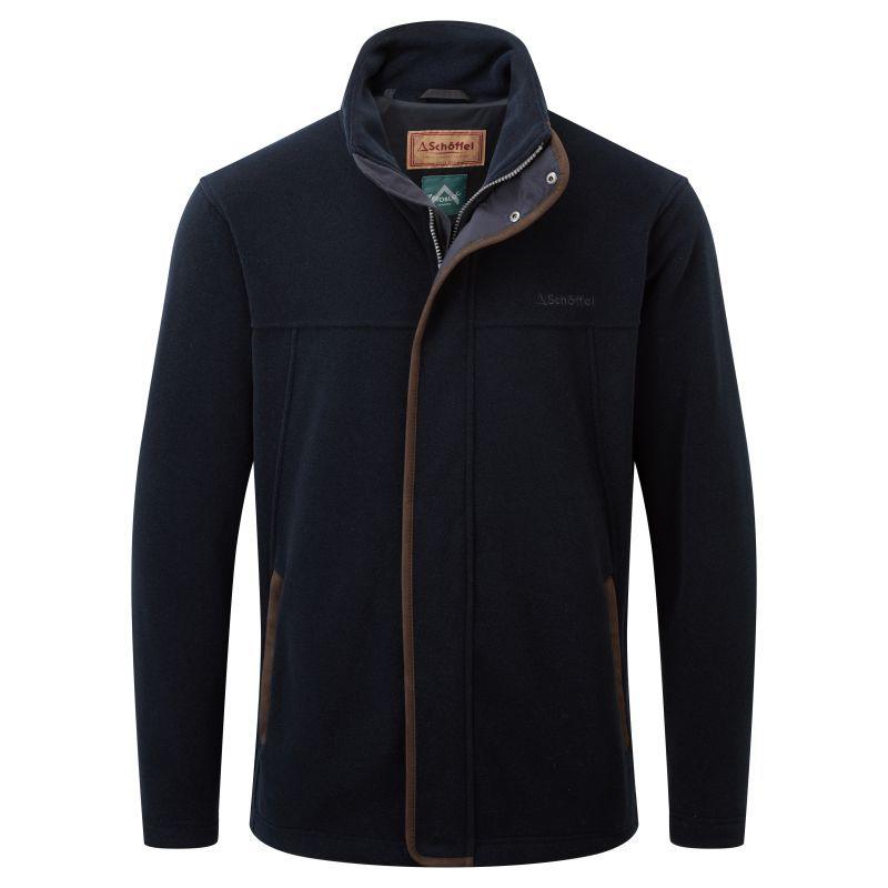 Schoffel Rutland Fleece Jacket - Navy - William Powell