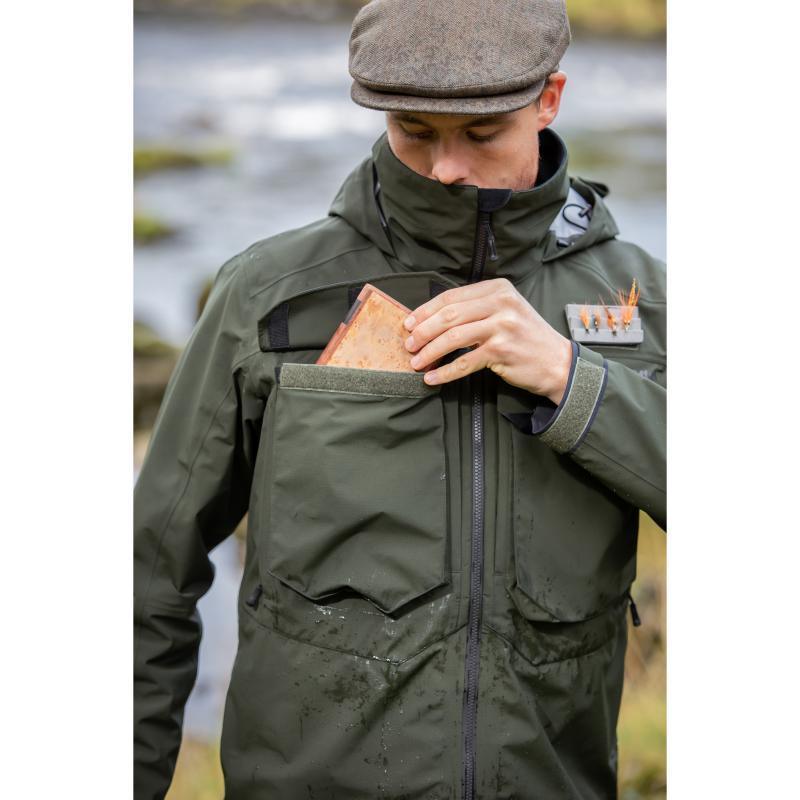 Schoffel Salar GORE-TEX Mens Wading Jacket - Forest - William Powell