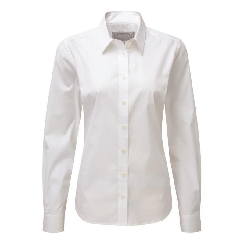 Schoffel Suffolk Cotton Shirt - White - William Powell