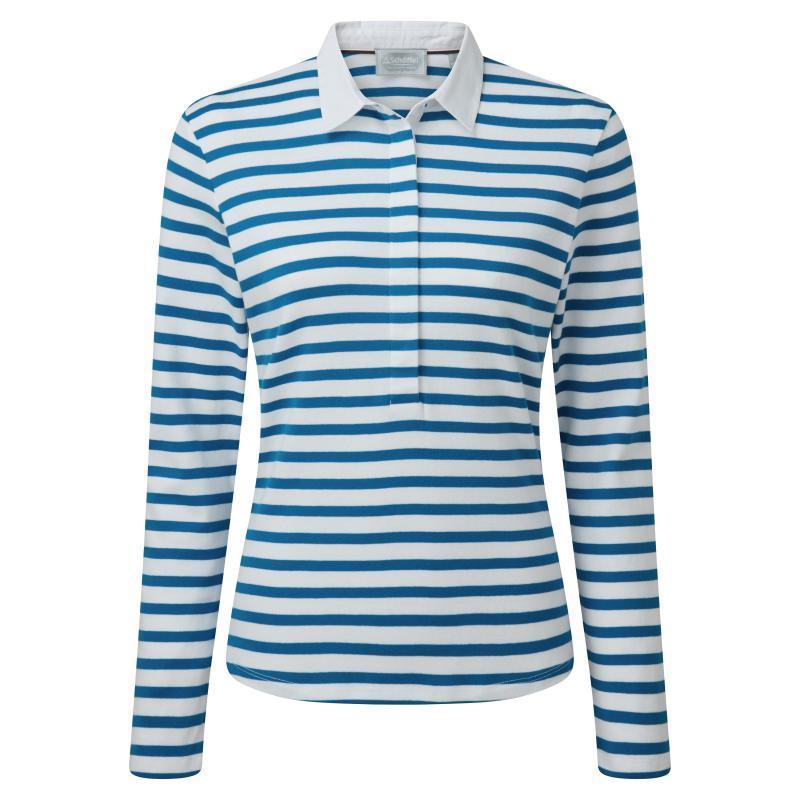 Schoffel Sunny Cove Ladies Shirt - Mykonos Stripe - William Powell