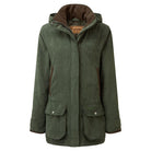 Schoffel Teal Ladies Waterproof Shooting Coat - Cedar - William Powell