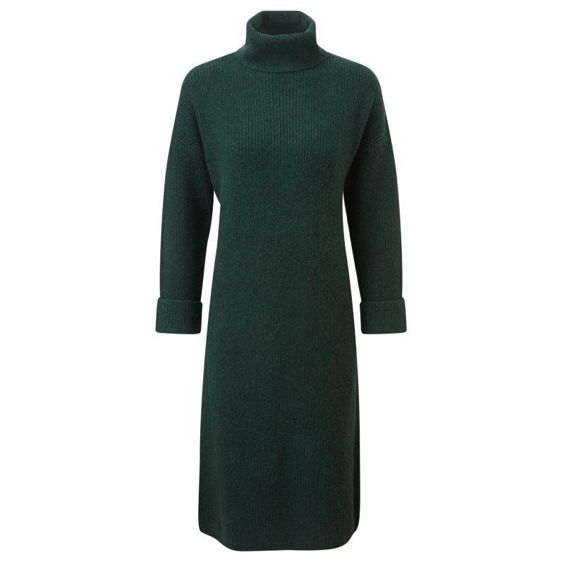 Schoffel Thistle Roll Neck Ladies Dress - Forest - William Powell