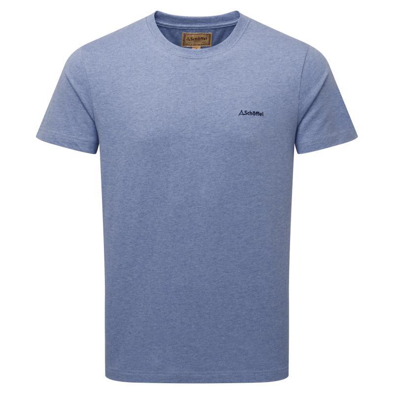 Schoffel Trevone Mens T-Shirt - Light Blue - William Powell