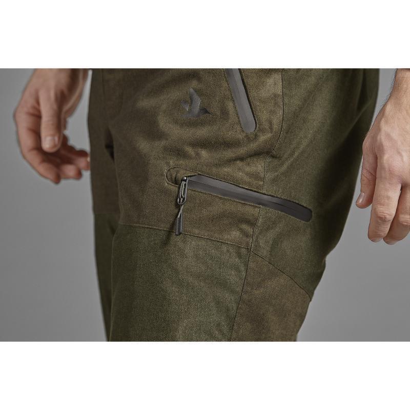 Seeland Avail SEETEX Waterproof Mens Trousers - Pine Green Melange - William Powell