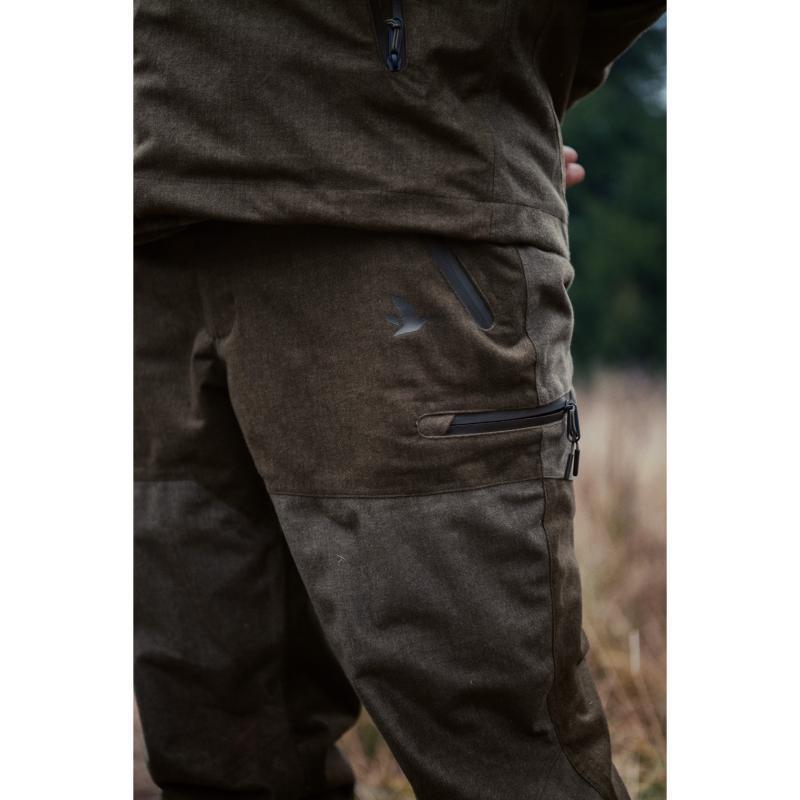 Seeland Avail SEETEX Waterproof Mens Trousers - Pine Green Melange - William Powell
