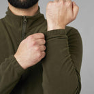 Seeland Benjamin Super Light Mens Fleece Jacket - Pine Green - William Powell