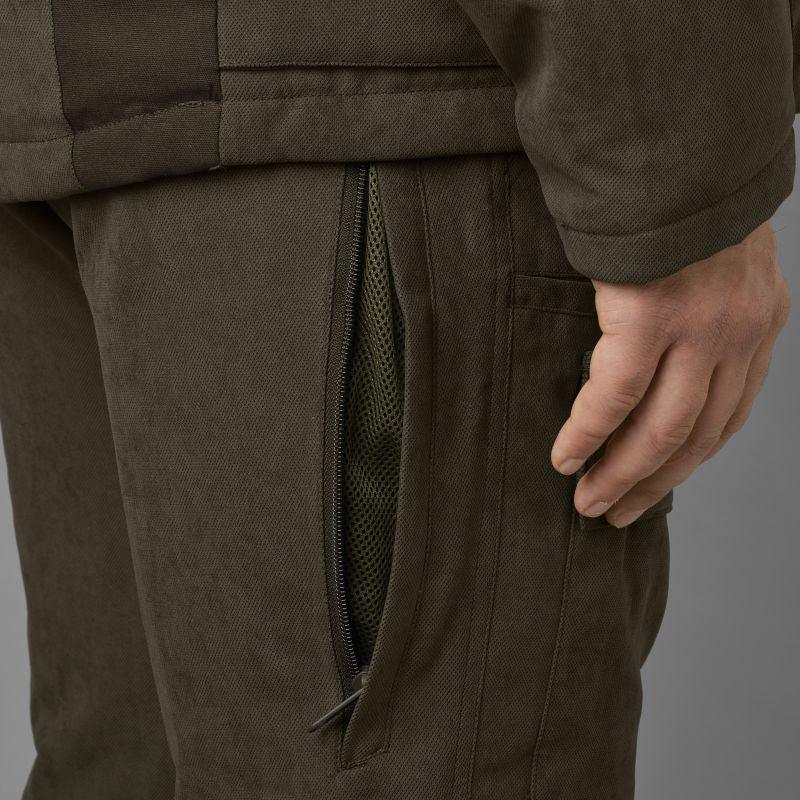 Seeland Helt II Insulated Mens Waterproof Trousers - Grizzly Brown - William Powell