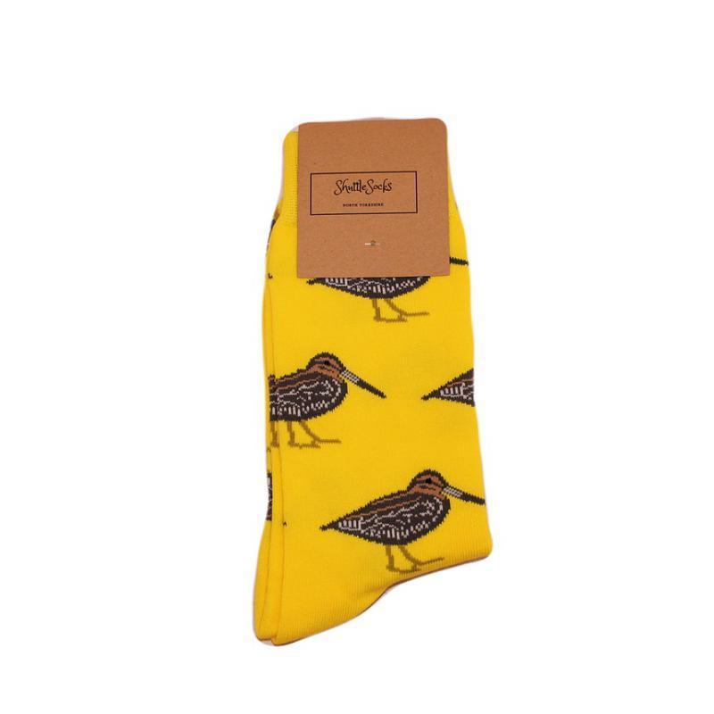 Shuttle Socks - Yellow Woodcock UK 8-12 - William Powell