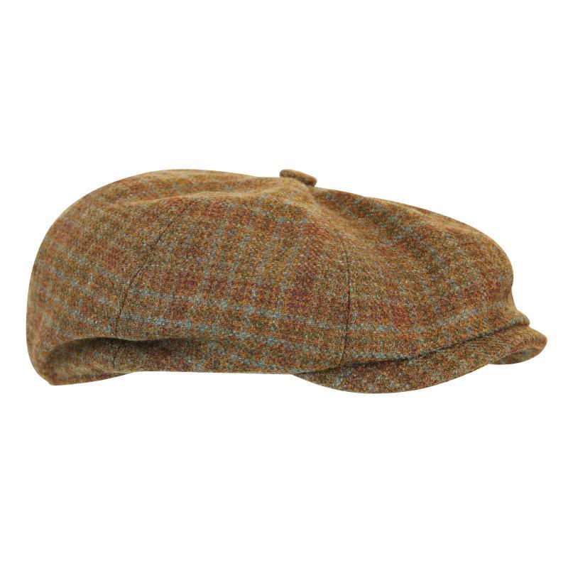 William Powell Bakerboy Tweed Cap -  Heythrop - William Powell