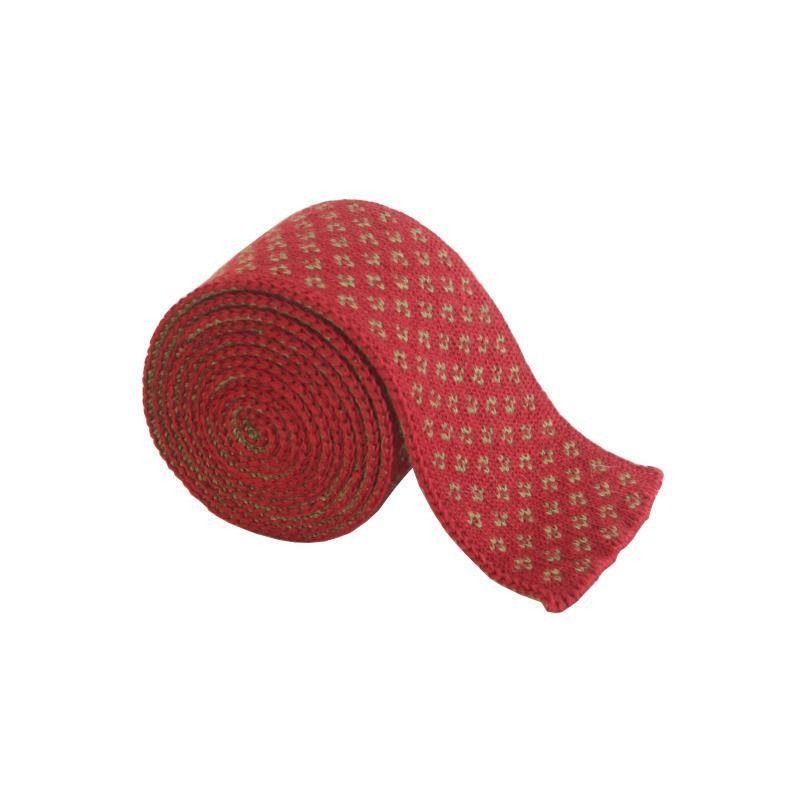 William Powell Boughton Necktie - Brick Red - William Powell