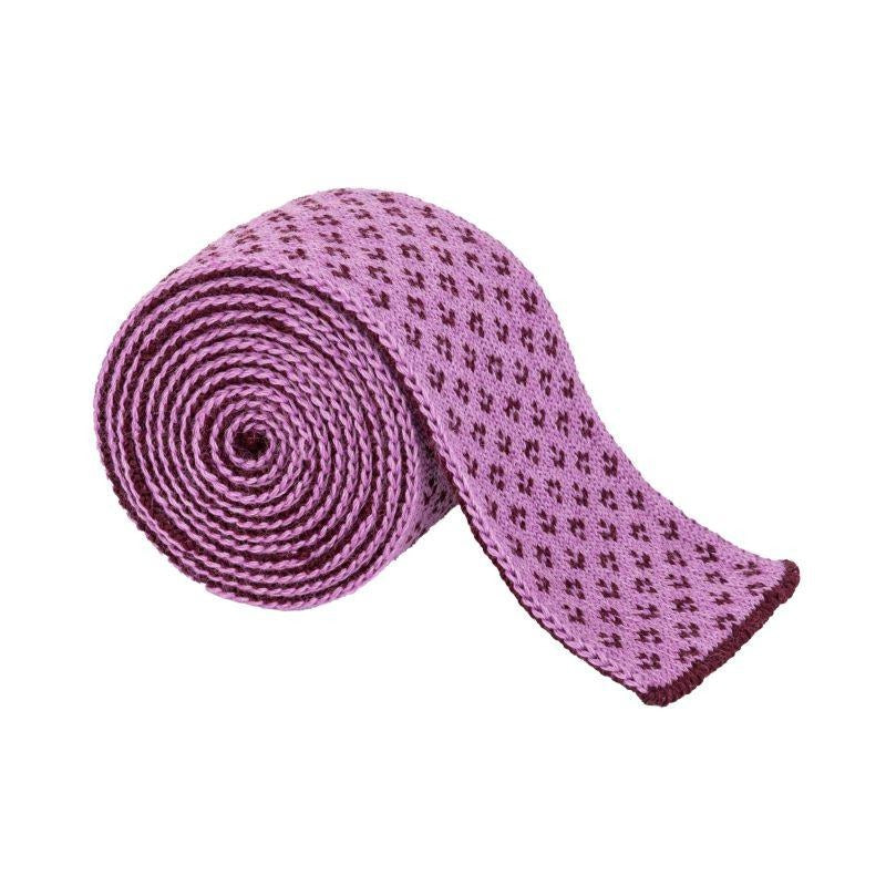 William Powell Boughton Necktie - Mulberry - William Powell