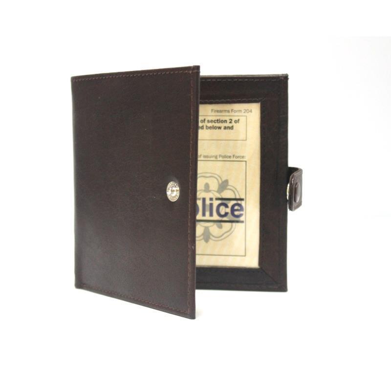 William Powell Double Leather Licence Certificate Wallet - William Powell