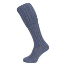 William Powell Harris Wider Fit Stocking - Blue Lovat - William Powell